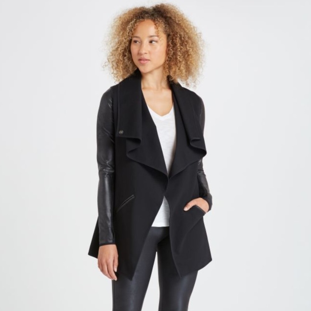 Spanx drape front jacket size L